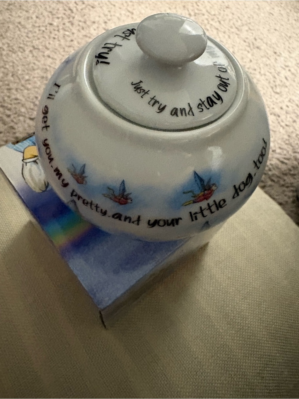 Wizard of Oz Collectible Ceramic Bowl - White